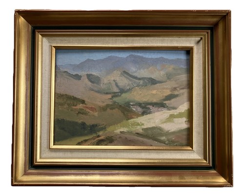 Hauville huile sur - sur, carton