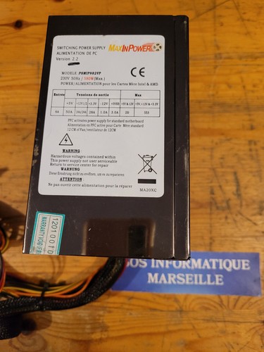 Bloc alimentation bureau - alimentation, pc