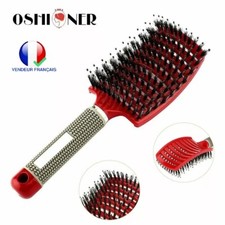 Brosse Démêlante Pour Cheveux Bouclés Épais Tous Types Coiffure Facile Peignage