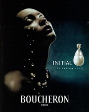 publicité Advertising  1022  2001   Boucheron  Initial  parfum