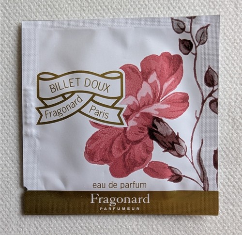 Echantillon eau parfum - de,
