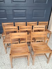 Lot De 9 Chaises André SORNAY - Circa 1960 - Modèle Enfant !