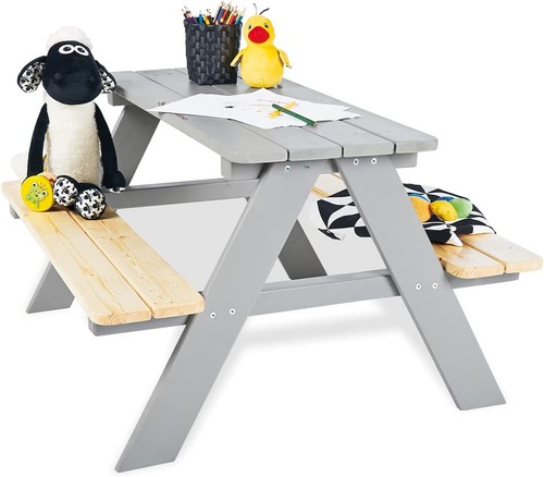 Table avec banc - pour, enfant
