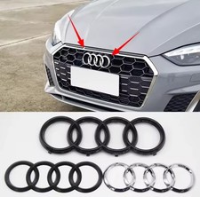 Emblème 4Anneaux Audi Noir