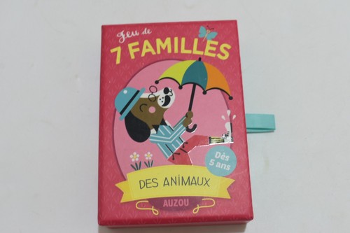 Jeu familles des animaux - de,