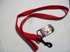 LAISSE pour chien NYLON NEUF    100 CM  ROUGE