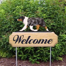Panneau De Bienvenue En Bois