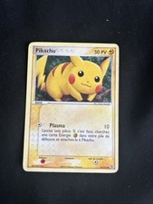 carte pokemon Pikachu 74/112 Holo Reverse Ex Rouge Feu Vert Feuille
