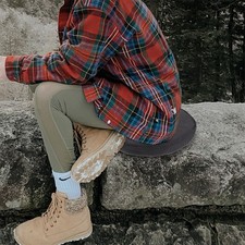  Chaise De Camping Pliante Confortable Tabouret Pliable Camping​ Coussins Siège