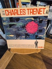 CHARLES TRENET "4" - LP ORIGINAL FRANCE - REF : SCTX 340560 - COLUMBIA-
