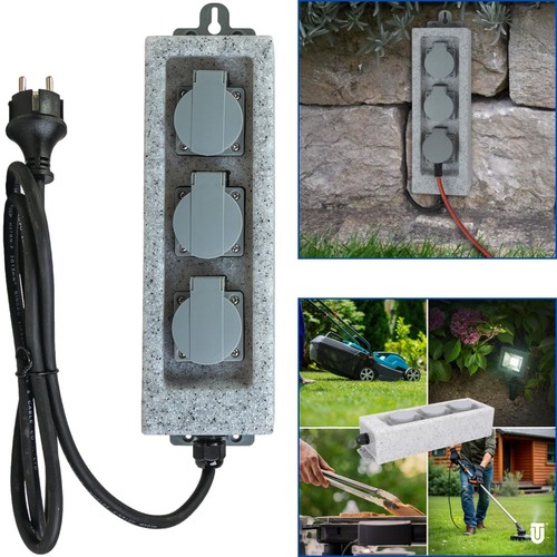 Multiprise ip44 prises - multiprise,