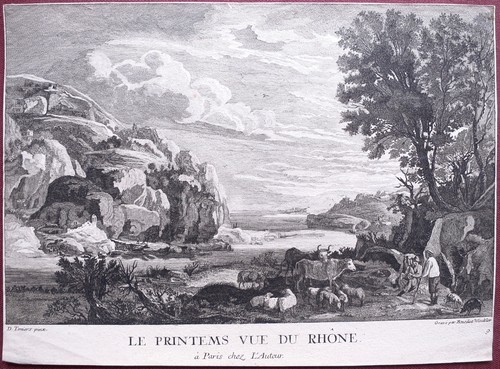 Burin printemps vue - burin,,
