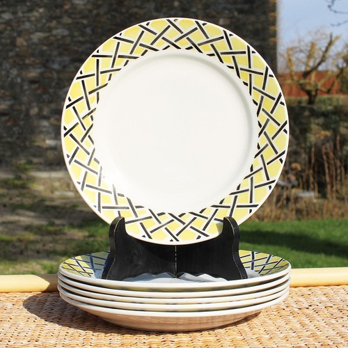Ensemble assiettes plates - ensemble, de