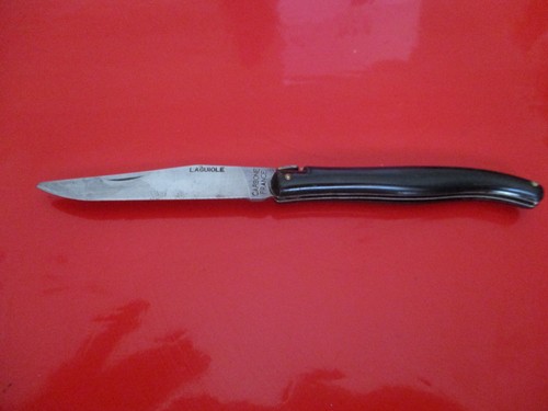 Couteau laguiole carbone - couteau,