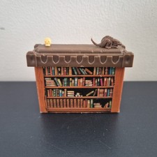 Mobilier Bibliothèque Original Jeu de Société MB Heroquest Vintage 1989