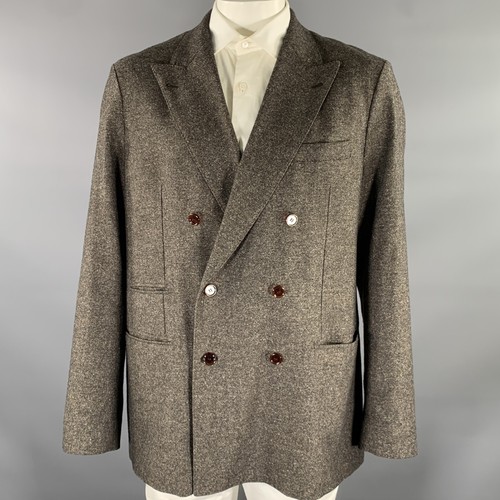 Acne manteau croisé double - manteau,