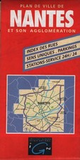 Plan de villes : Nantes -