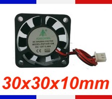 Ventilateur 12V 30 x 30 X 10 mm 3010 fan brushless 30*30*10 dc 3d print cnc