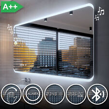 Miroir Salle De Bain Lumineux LED MODENA | INTERRUPTEUR | METEO | BLUETOOTH GH4