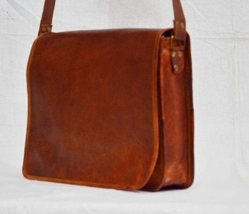 Sac messager cuir - sac, en