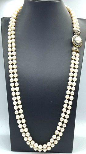 Collier double fil - double,