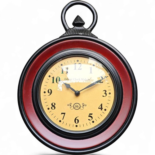 Horloge murale bois - horloge, en