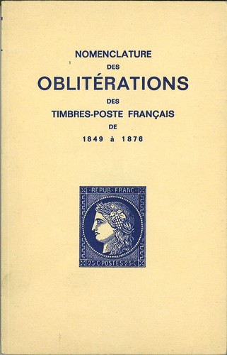 Catalogue des oblitérations - ,