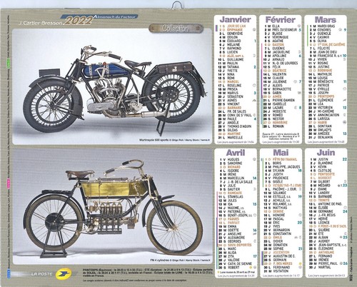 Almanach facteur 2022 - du,