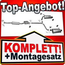 Pot d'échappement pour HONDA ACCORD VII 2.4 190 ch système d'échappement à hayon