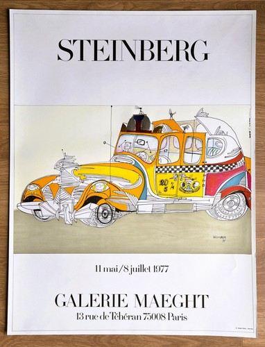 Saul steinberg 1977 original - saul,