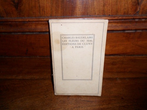 Baudelaire ancien livre - baudelaire,ancien,
