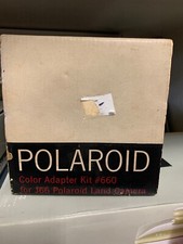 Polaroid Model J66 Electric Eye Land Camera Kit plus Color blue Adapter Kit #660