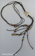 Collier JEANNE by CJ antique costume jewelry necklace