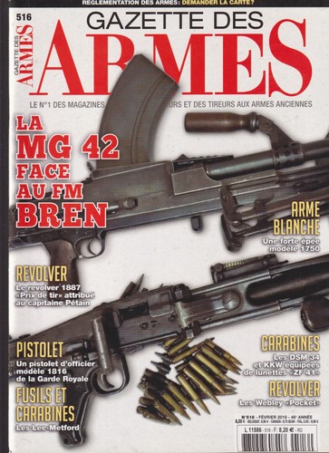 Gazette des armes - armes, mg
