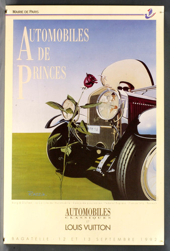 Affiche automobiles princes - automobiles, de