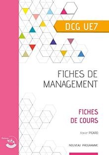 Fiches management dcg - de, ue7