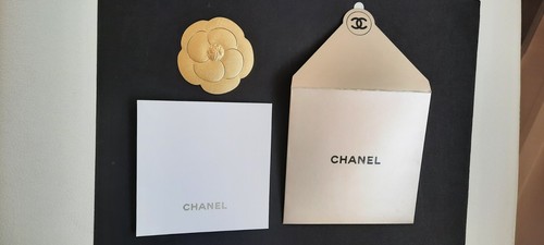 Chanel camélia doré - doré, +