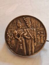 Medaille exposition universelle Bruxelles Kermesse signé Wiskemann début 19 ième