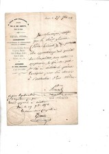 Année 1852 certificat - année,