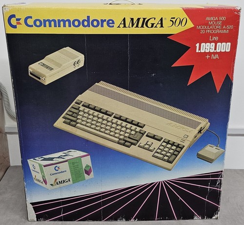 Commodore amiga 500 double - commodore,