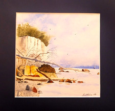 Peinture Aquarelle originale "