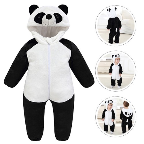 Barboteuse forme panda - en,