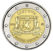 PREVENTE 2€ Euros Commémorative Lituanie 2025 - Mazoji