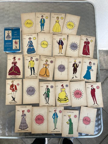 Ancien jeu cartes des - de,