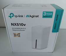 Routeur 5G TP-Link NX510v AX3000 x3 RJ45 Ethernet Gigabit x1 RJ11 Wifi6 Bi-Bande