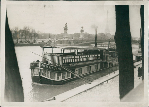 Paris péniche dans - la,