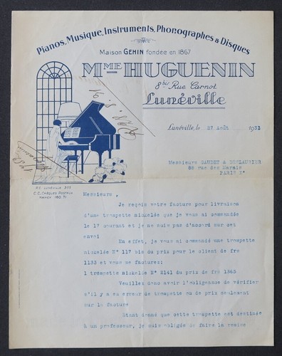 Facture luneville 1931 piano - facture,