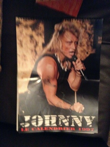 Johnny hallyday calendrier - hallyday,