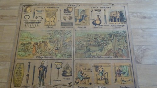 Ancienne carte scolaire - scolaire, france