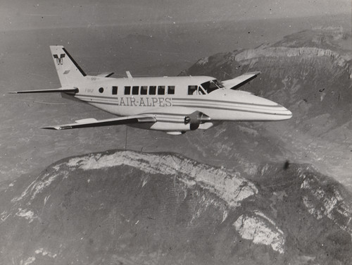 Beechcraft air alpes avion - beechcraft, 99